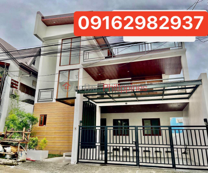₱ 29.8Million, BRAND NEW 3 STOREY HOUSE AND LOT FOR SALE WITH ROOFDECK VISTA REAL VILLAGE, OLD BALARA, COMMONWEAL