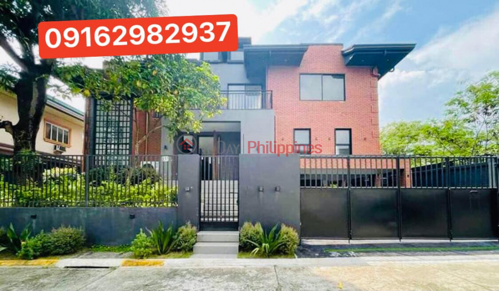 ₱ 45Million OVER LOOKING HOUSE AND LOT FOR SALE WITH ATTIC FILINVEST 2, BATASAN HILLS, COMMONWEALTH AVENUE, QUEZ