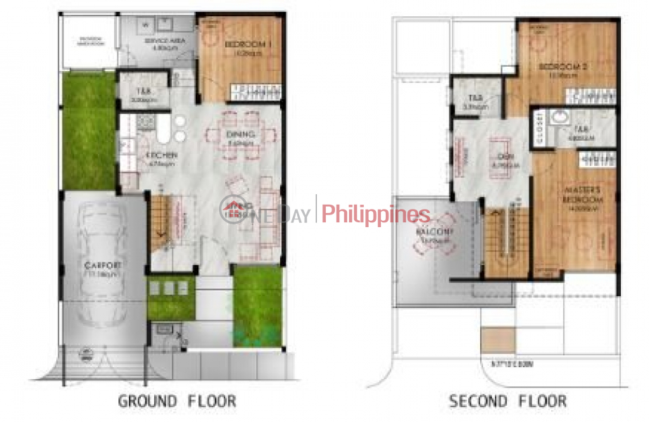Preselling Semi Furnished House and Lot for Sale in Antipolo with Balcony-MD | Philippines Sales ₱ 11.5Million